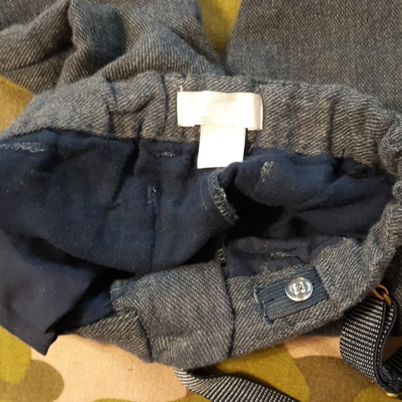 #656 NWOT Primark pants with suspenders Size: 12-18 Months - Picture 5 of 6